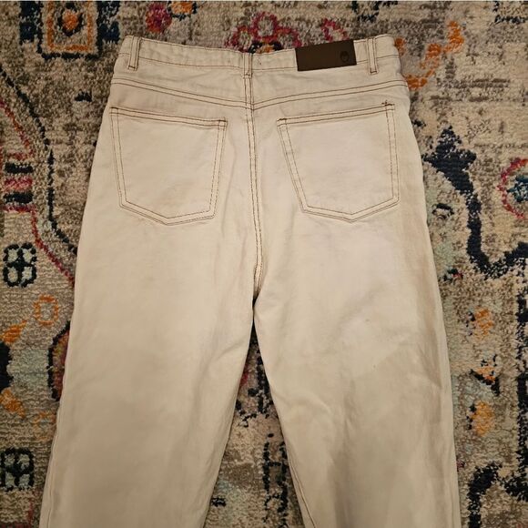 Nasty gal jeans with front slits sz 4 with 31" inseam - Picture 2 of 6